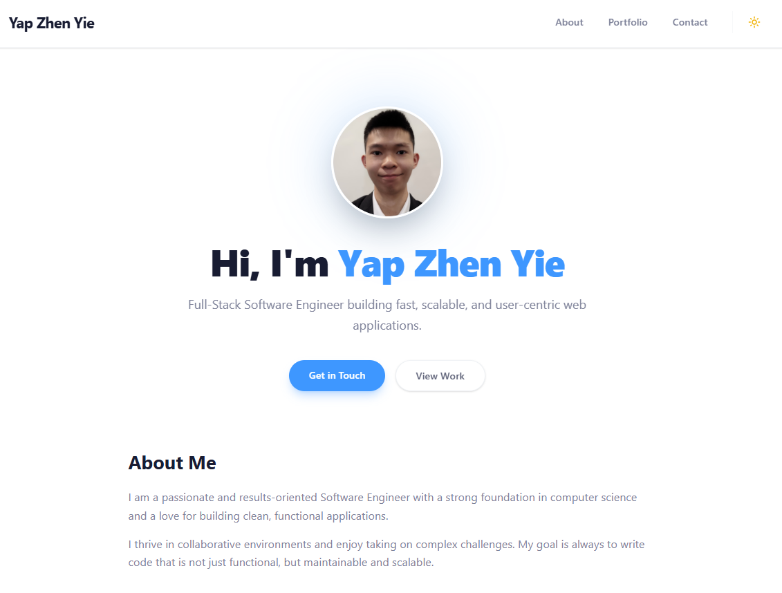 Personal Portfolio